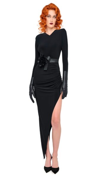 Elevate your elegance in this Norma Kamali  from the resort wear edit