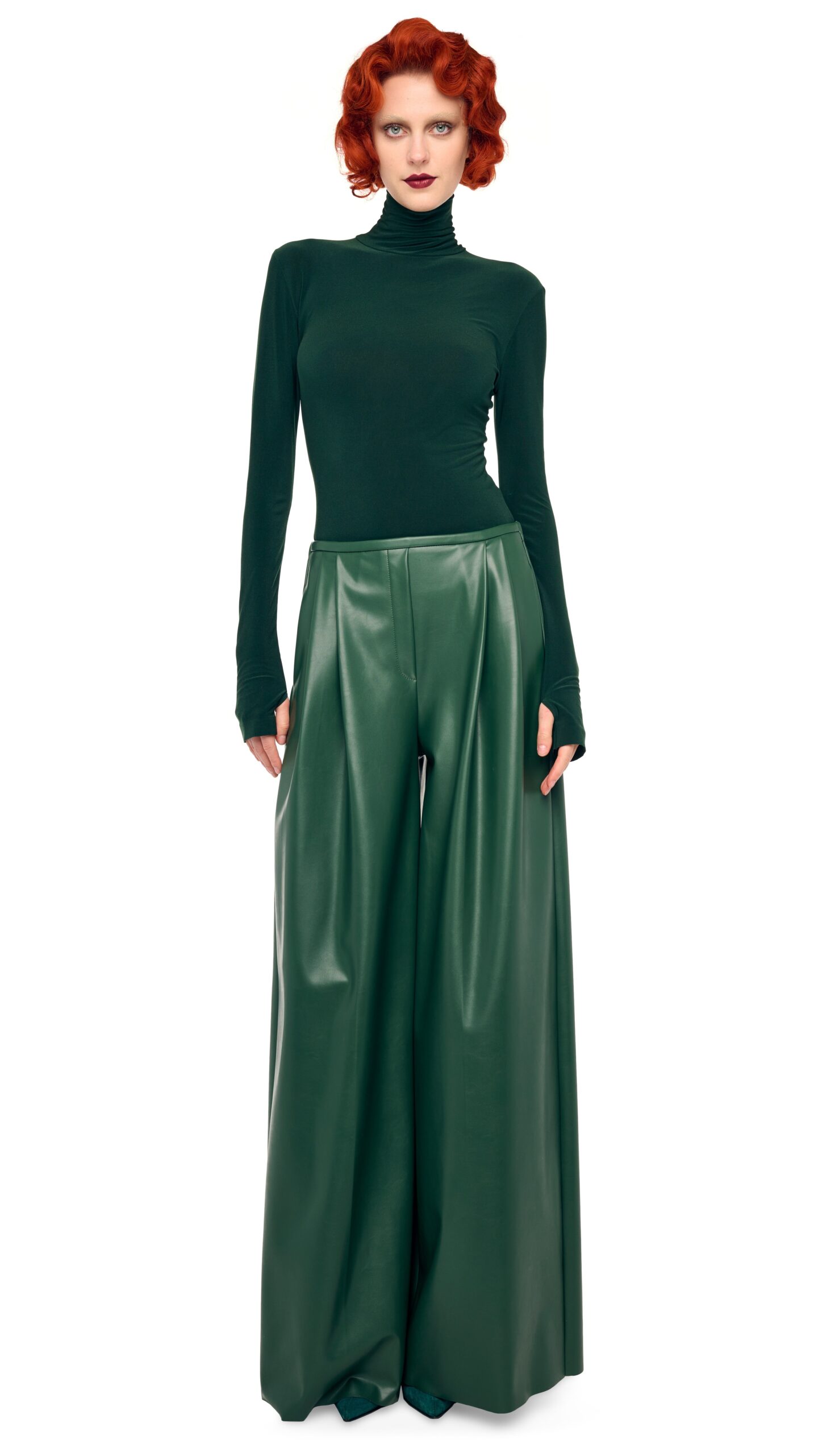 Norma Kamali Mens Pleat Pant | Ready to Wear Collection Luxury Shoes Elevate your elegance in this Norma Kamali from the resort wear edit