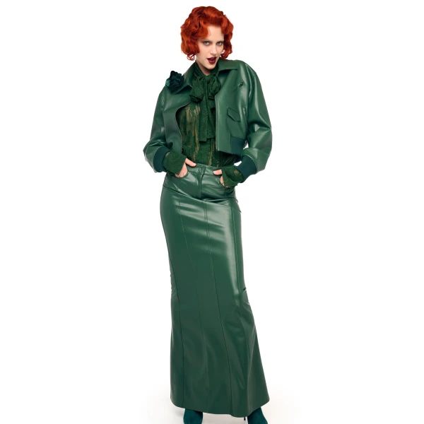Elevate your elegance in this Norma Kamali  from the resort wear edit