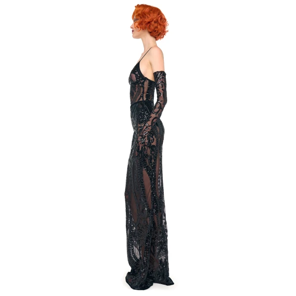 Elevate your elegance in this Norma Kamali  from the resort wear edit