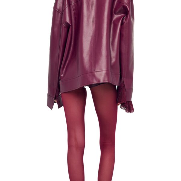 Norma Kamali Oversized Jean Jacket, view 3