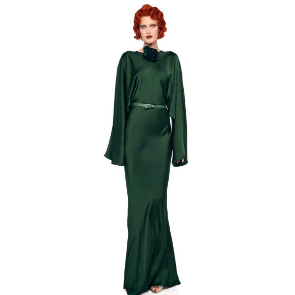 Elevate your elegance in this Norma Kamali  from the resort wear edit