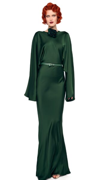 Elevate your elegance in this Norma Kamali  from the resort wear edit