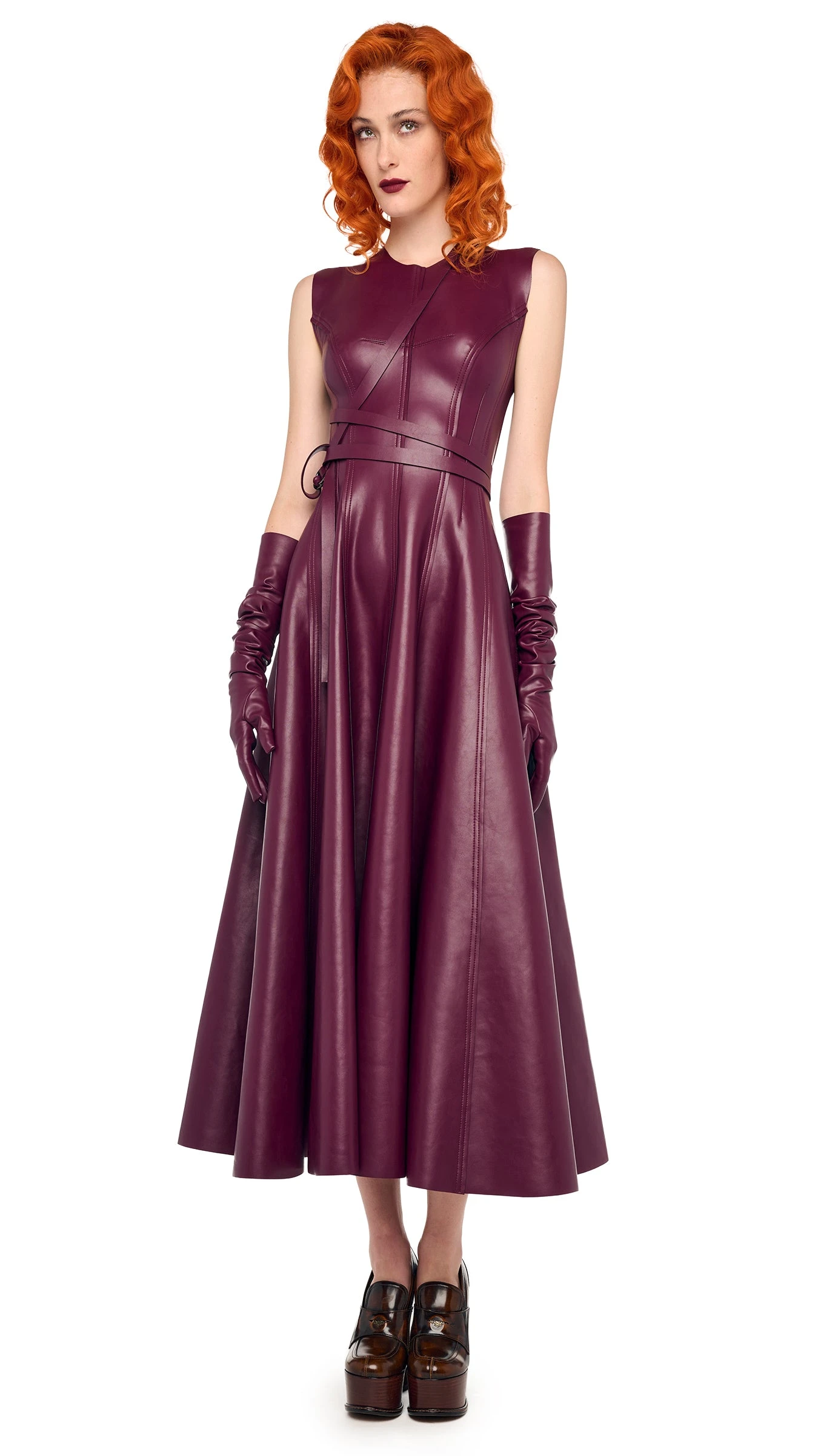 Norma Kamali Sleeveless Long Grace Dress | Ready to Wear Collection Luxury Shoes Elevate your elegance in this Norma Kamali from the resort wear edit