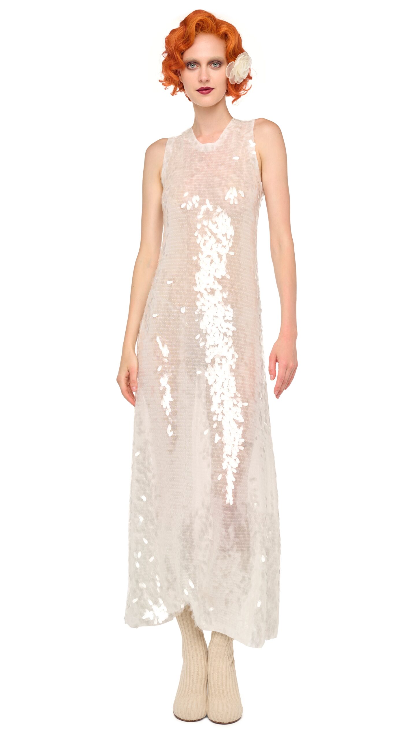 Norma Kamali Sleeveless Long Swing Dress | Ready to Wear Collection Luxury Shoes Elevate your elegance in this Norma Kamali from the resort wear edit