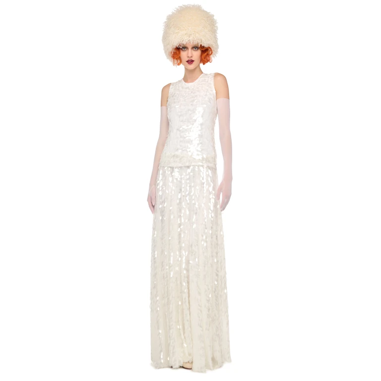 Elevate your elegance in this Norma Kamali  from the resort wear edit