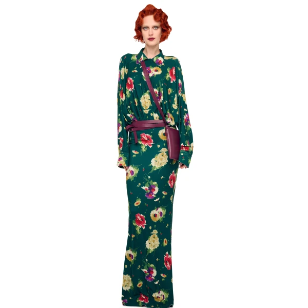 Elevate your elegance in this Norma Kamali  from the resort wear edit