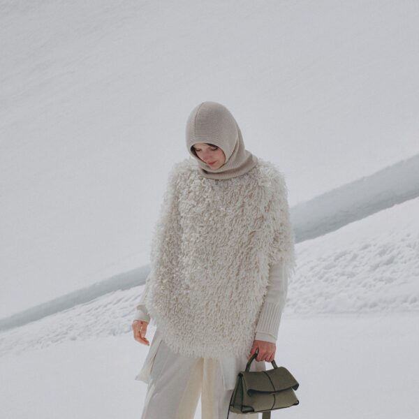 Polene Edition Textured Smoky Green  Bag, view 3