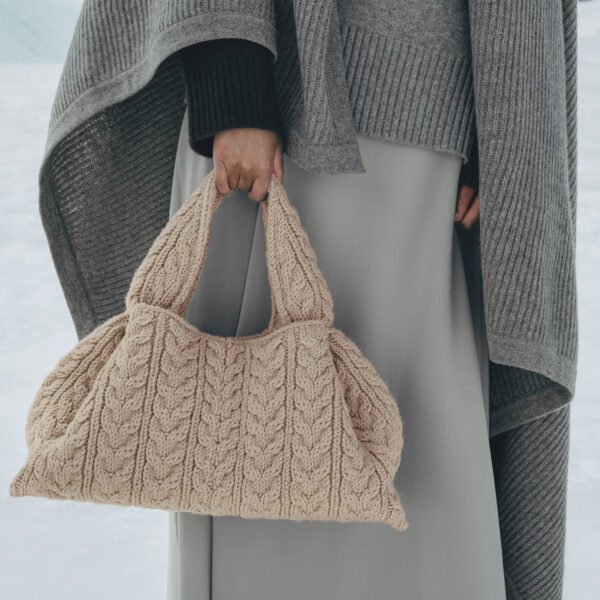 Polene Edition Merino Ecru  Bag, view 2