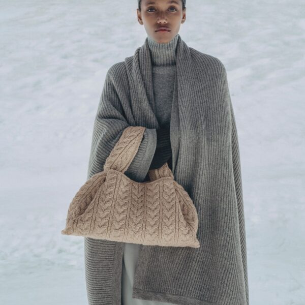 Polene Edition Merino Ecru  Bag, view 4