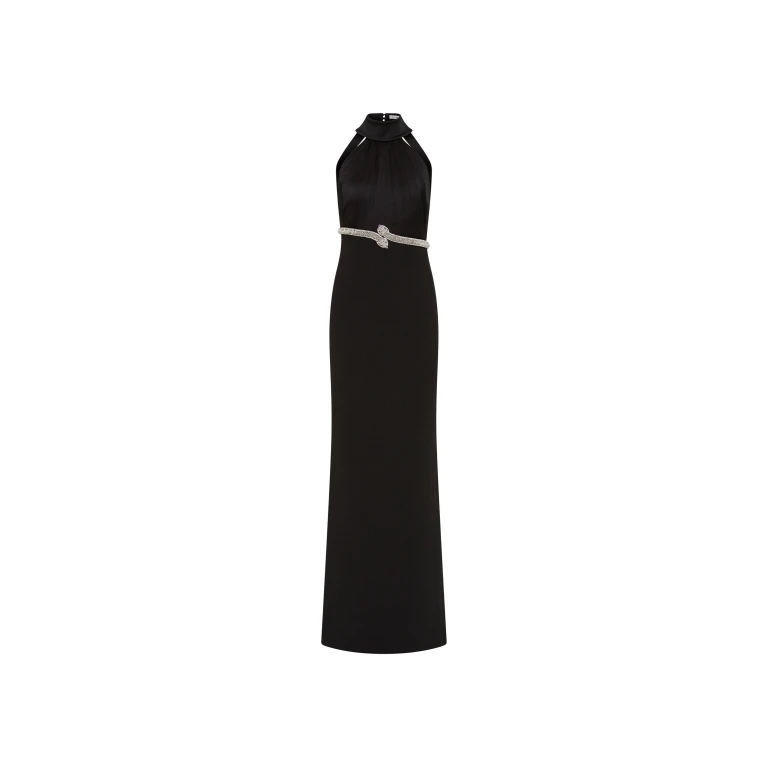 Rebecca Vallance Black Dresses The Lilith Gown in black is effortlessly striking
