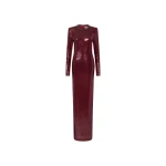 Rebecca Vallance Nero Gown Rebecca Vallance Red Dresses The Nero Gown is striking in a rich wine hue