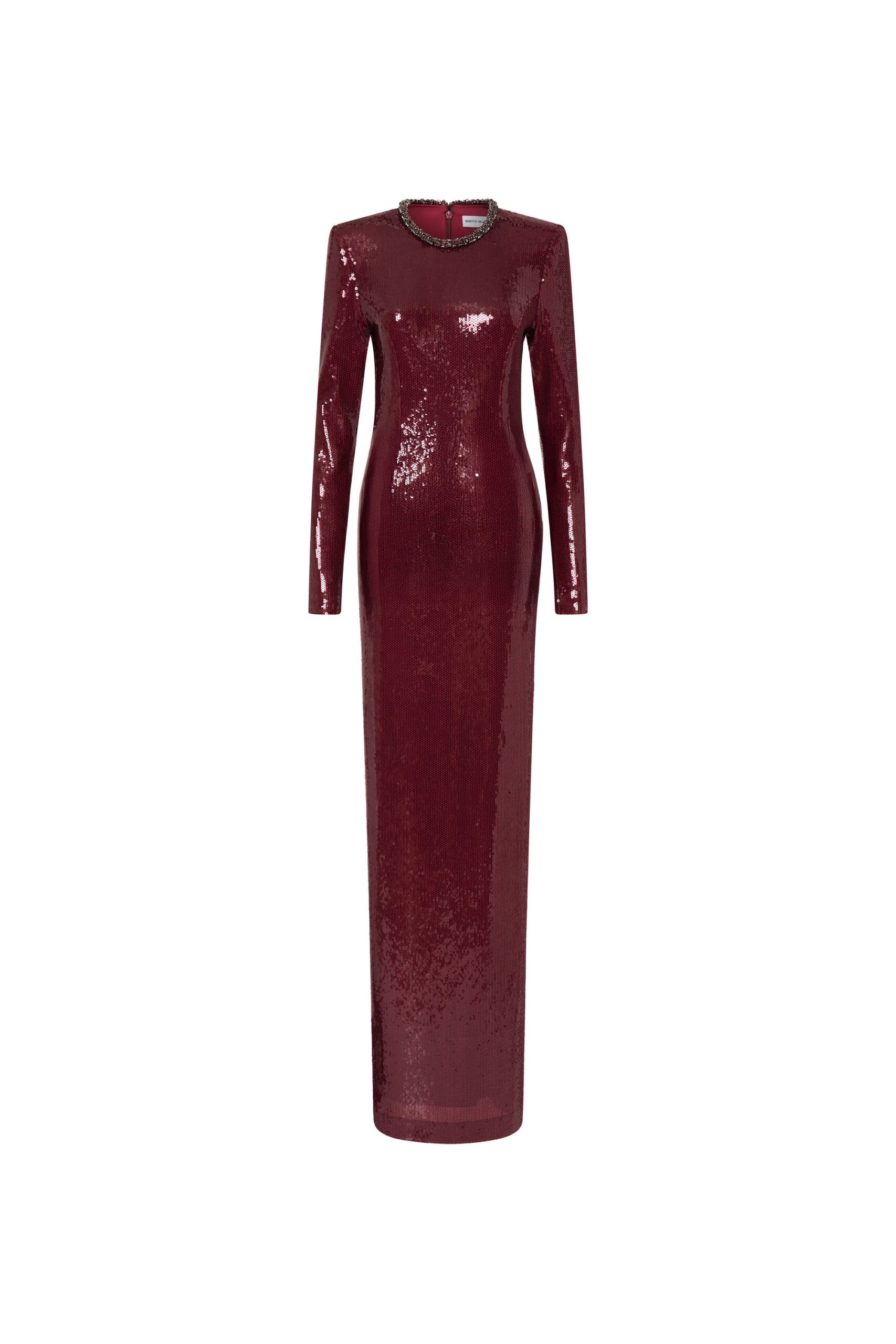 Rebecca Vallance Nero Gown Rebecca Vallance Red Dresses The Nero Gown is striking in a rich wine hue