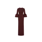 Rebecca Vallance Alora Gown Rebecca Vallance Red Dresses The Alora Gown radiates timeless sophistication in a rich wine hue