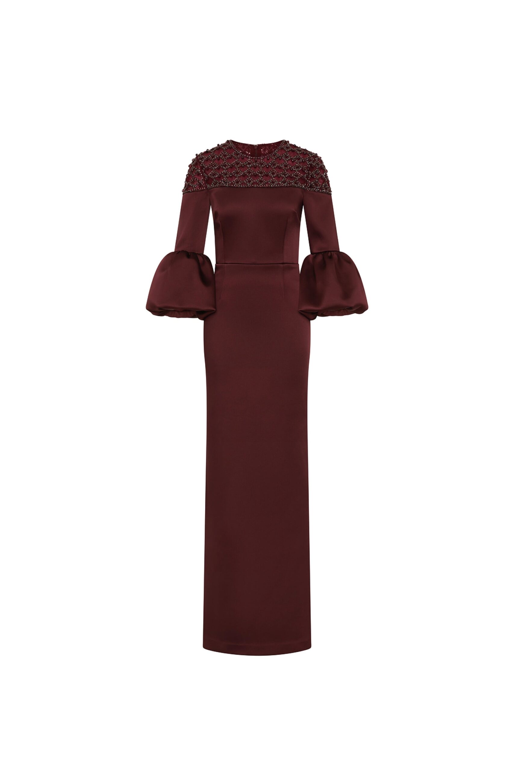 Rebecca Vallance Alora Gown Rebecca Vallance Red Dresses The Alora Gown radiates timeless sophistication in a rich wine hue