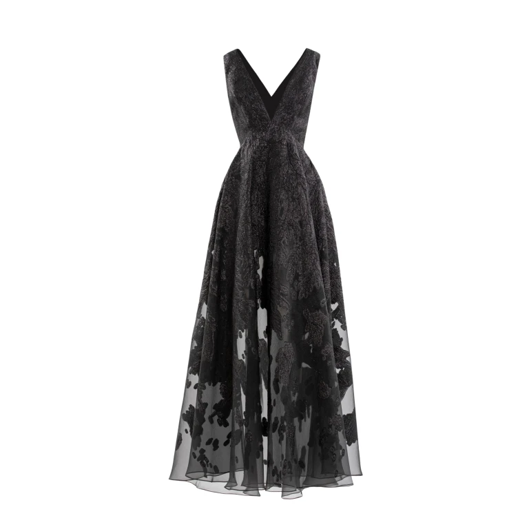 Saiid Kobeisy Brocade Dress