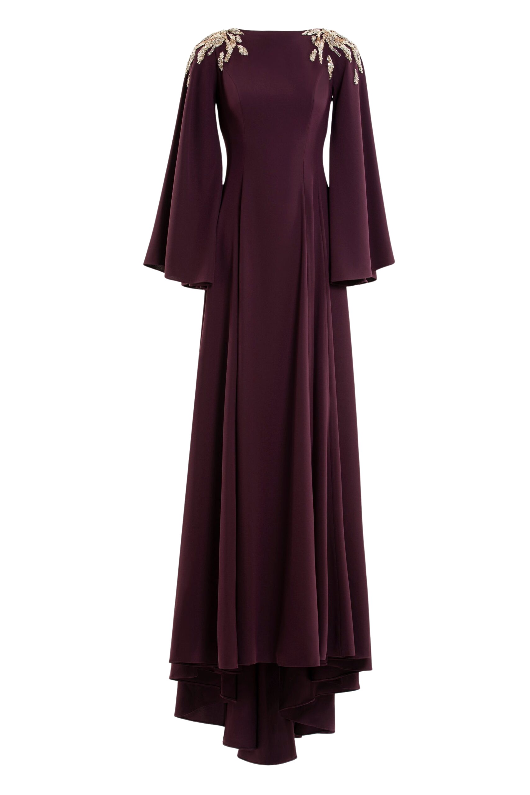 Saiid Kobeisy Embellished crepe kaftan