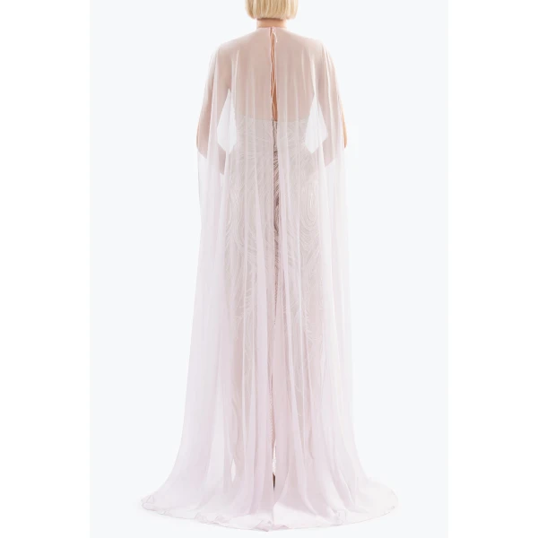 Saiid Kobeisy Embellished halter neck long dress