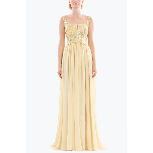 Saiid Kobeisy Embellished long dress