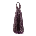 Saiid Kobeisy Embroidered Long Dress