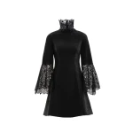 Saiid-Kobeisy-High-neck-short-lace-dress-2025-coveti-scaled75393_nobg Saiid Kobeisy High neck short lace dress