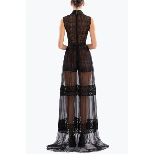 Saiid Kobeisy Lace long dress