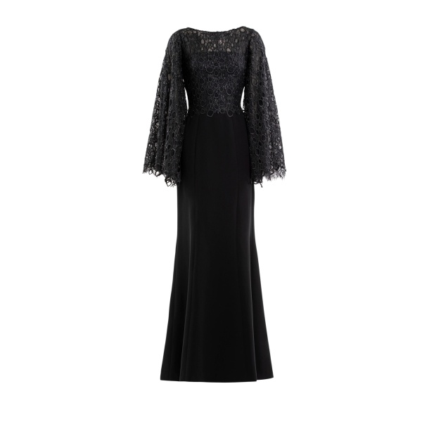 Saiid Kobeisy Long guipurre dress