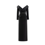 Saiid Kobeisy Off-shoulder crepe midi dress