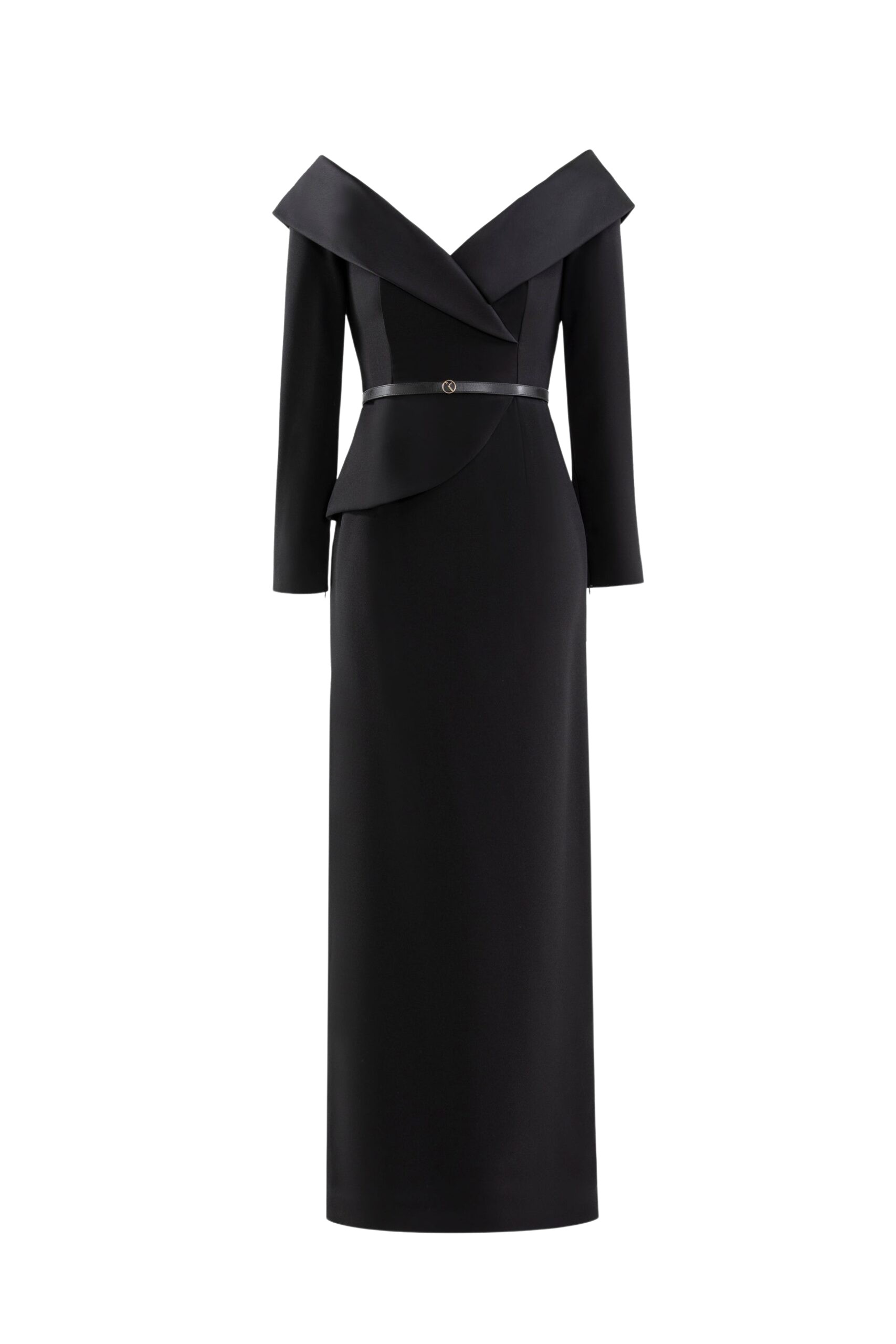 Saiid Kobeisy Off-shoulder crepe midi dress