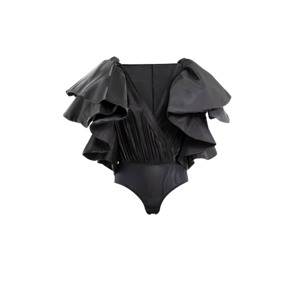 Saiid Kobeisy Ruffled bodysuit