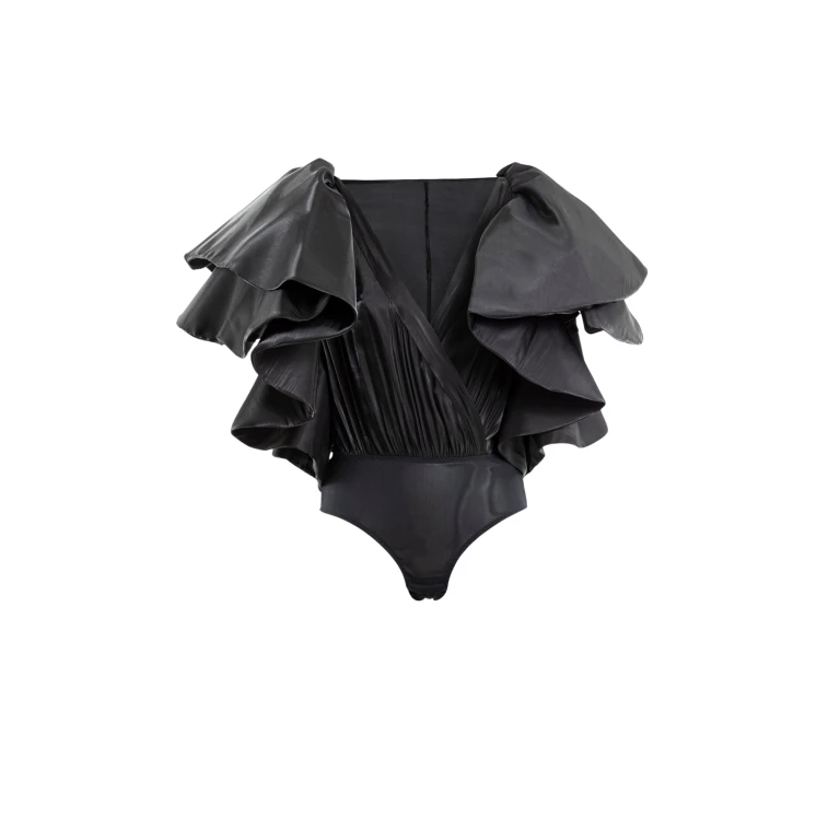 Saiid Kobeisy Ruffled bodysuit