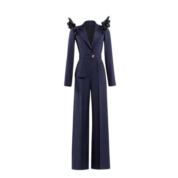 Saiid Kobeisy Ruffled jumpsuit