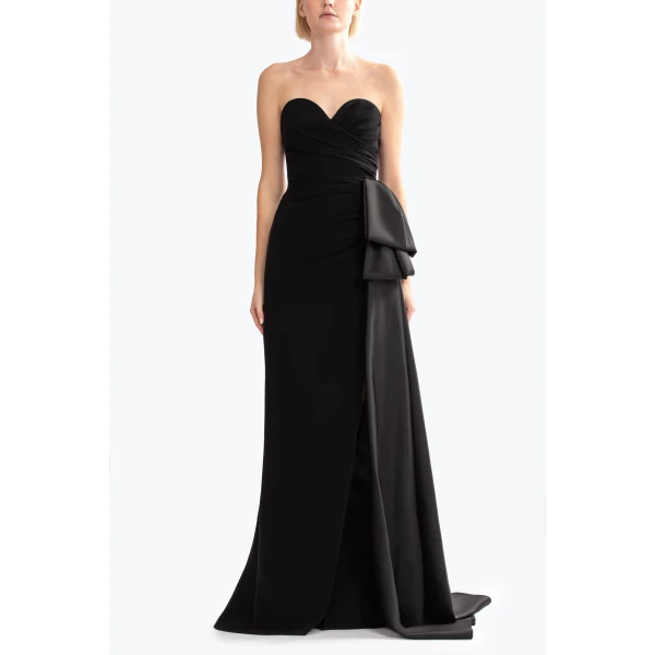 Saiid Kobeisy Strapless long dress