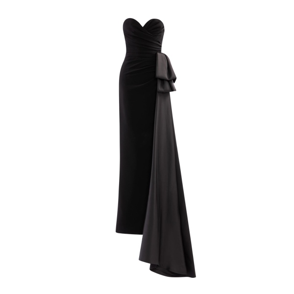 Saiid Kobeisy Strapless long dress