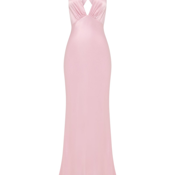 Shona Joy La Lune Plunged Cross Back Maxi Dress – Blossom