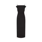Shona-Joy-Otis-Draped-High-Neck-Midi-Dress-Black-2025-coveti39970_nobg Shona Joy Black Dresses