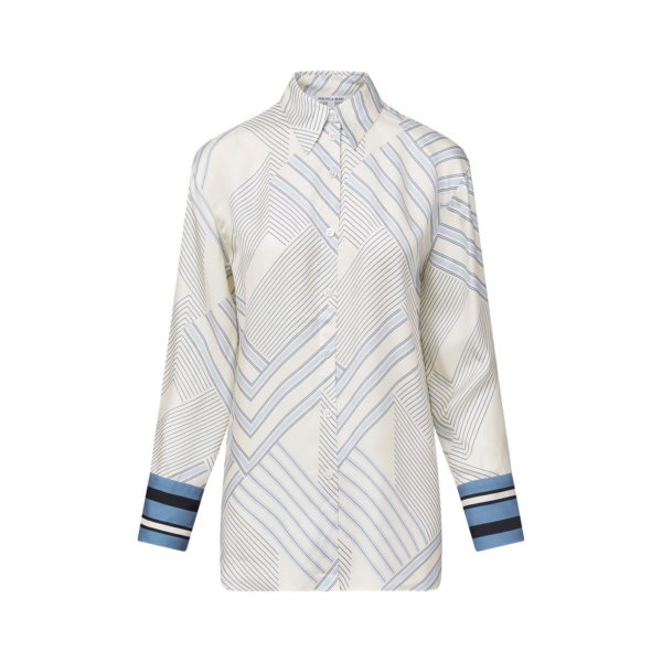 Veronica Beard Noah Denim Button-Down Shirt