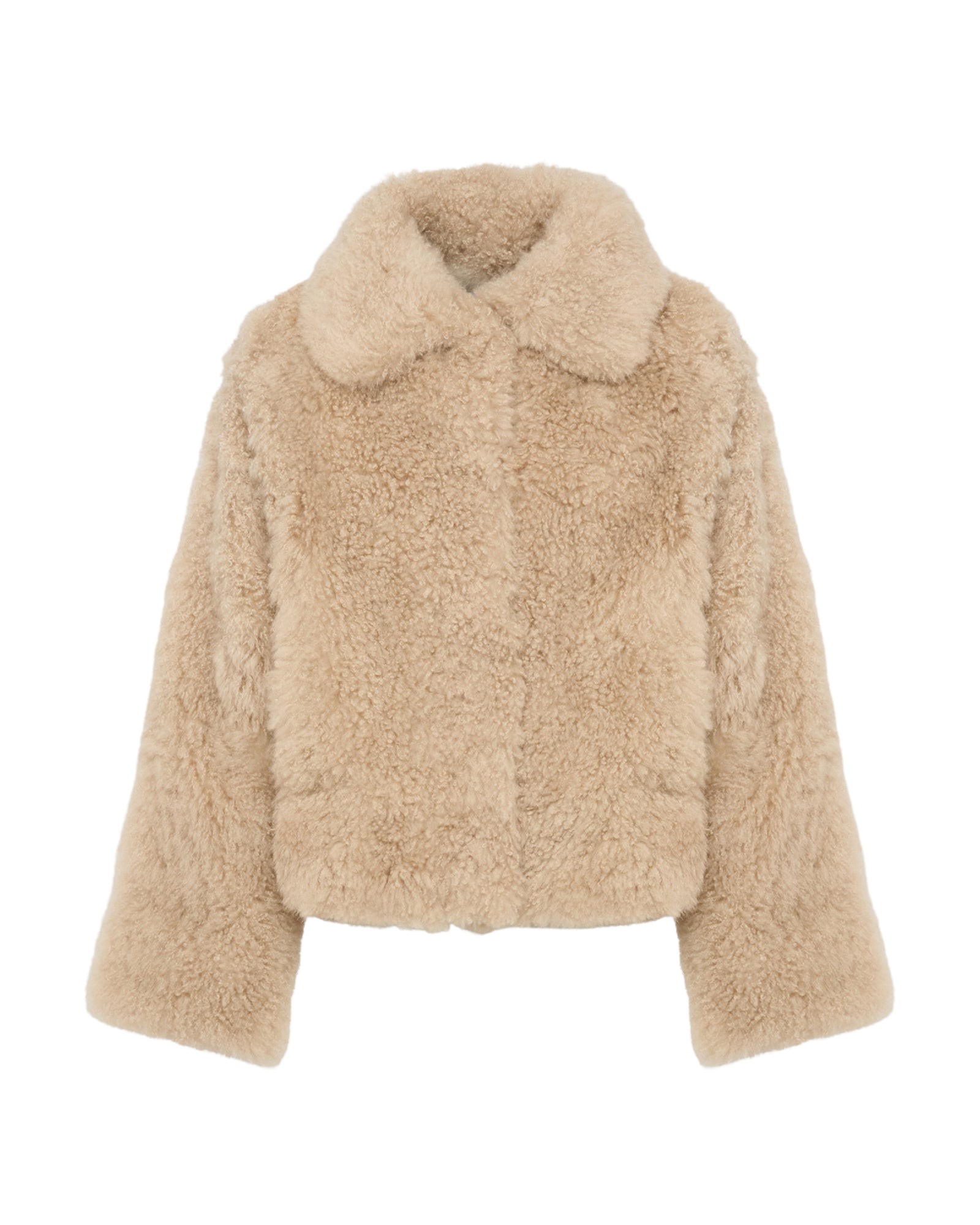 Yves Salomon Cashmere lambskin and Merino knit jacket