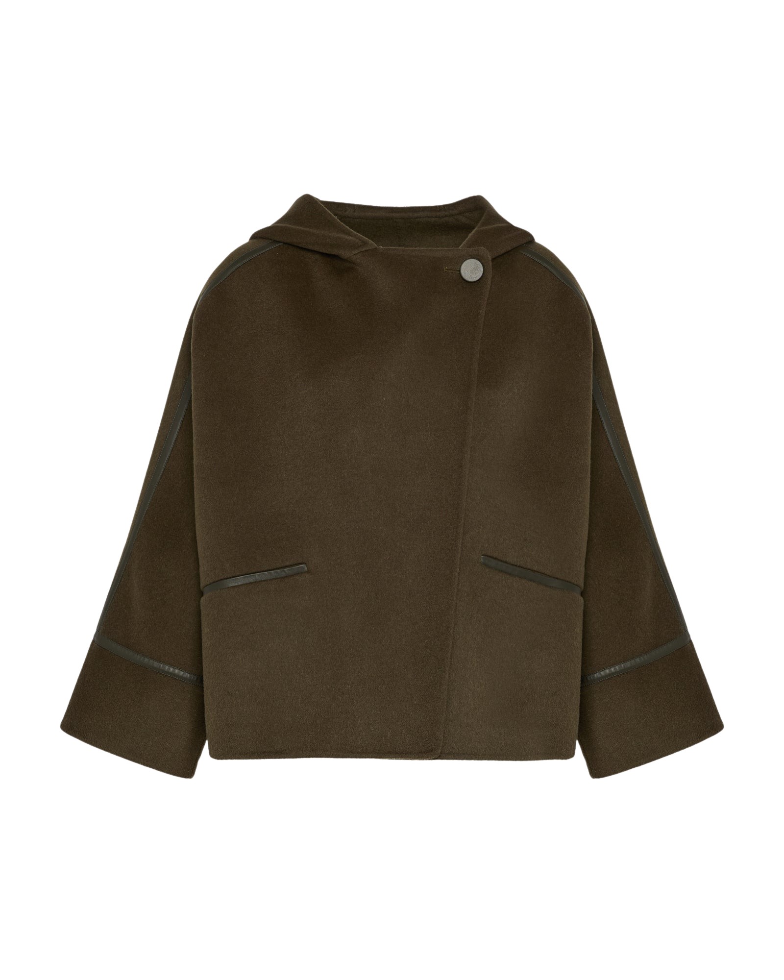 Yves Salomon Double-sided cashmere-blend hooded jacket