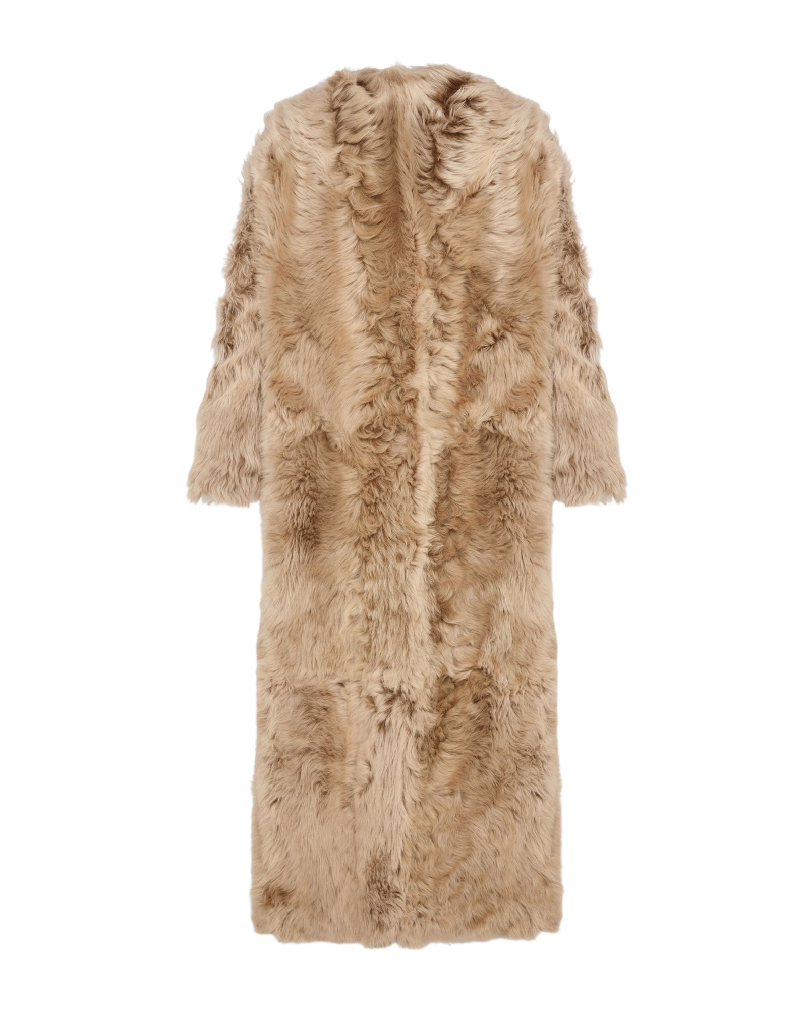 Yves Salomon Extra long Toscana lambskin shearling coat