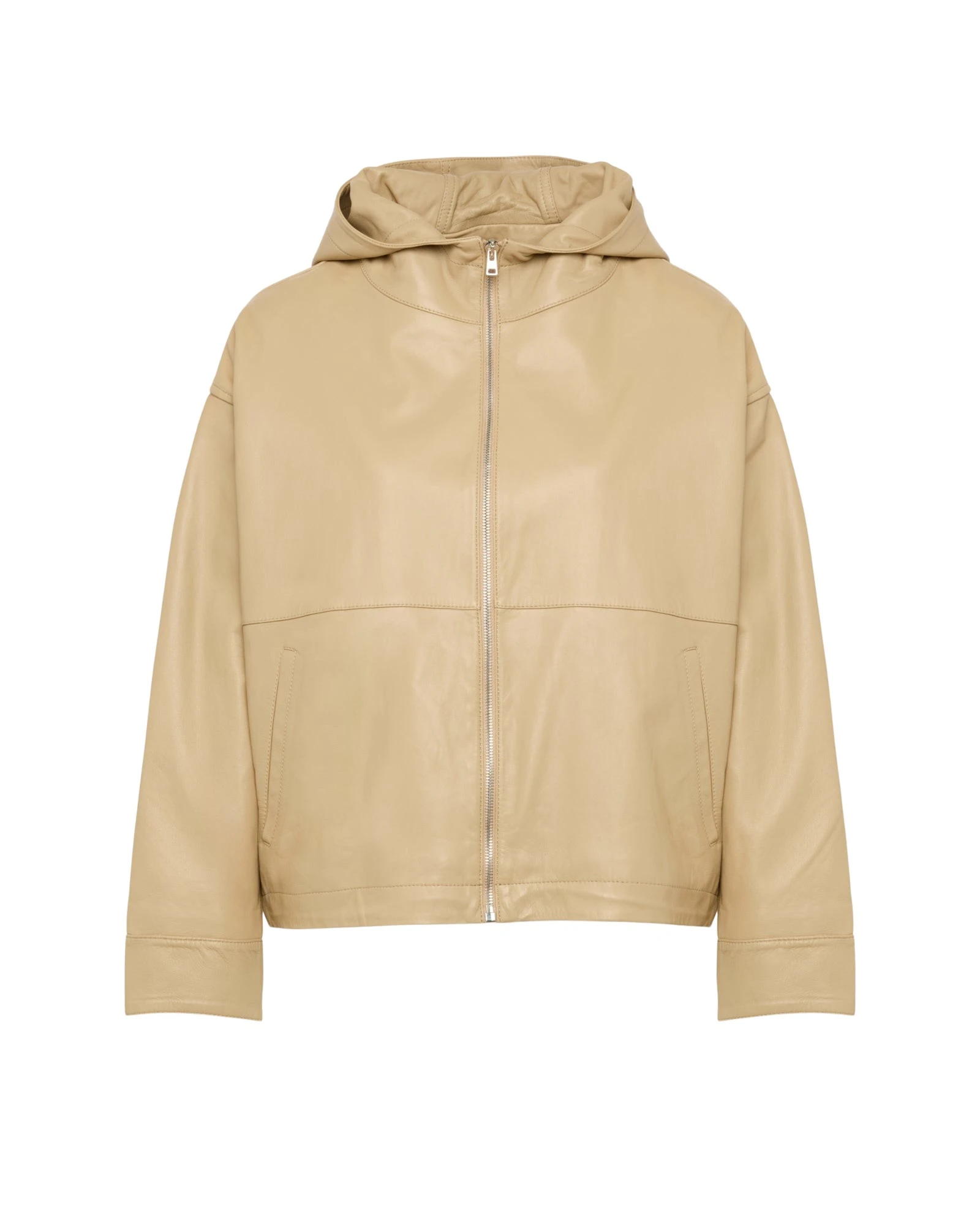 Yves-Salomon-Hoodie-jacket-in-lamb-leather-580453_nobg Woman wearing Yves Salomon shearling fur coat – luxury outerwear at Luxury Shoes