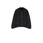 Woman wearing Yves Salomon shearling fur coat – luxury outerwear at Luxury Shoes 