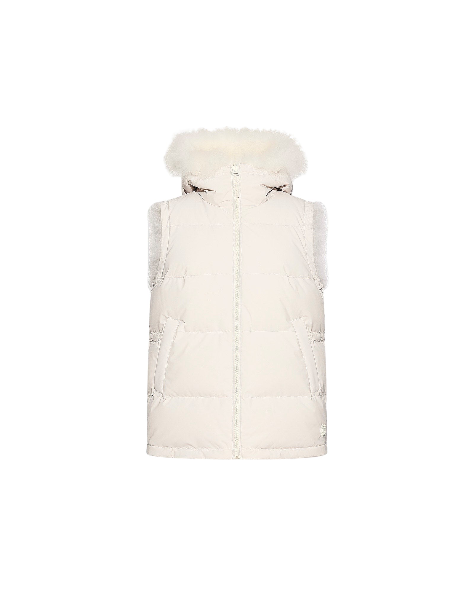 Yves Salomon Reversible long-haired lambskin gilet Coat