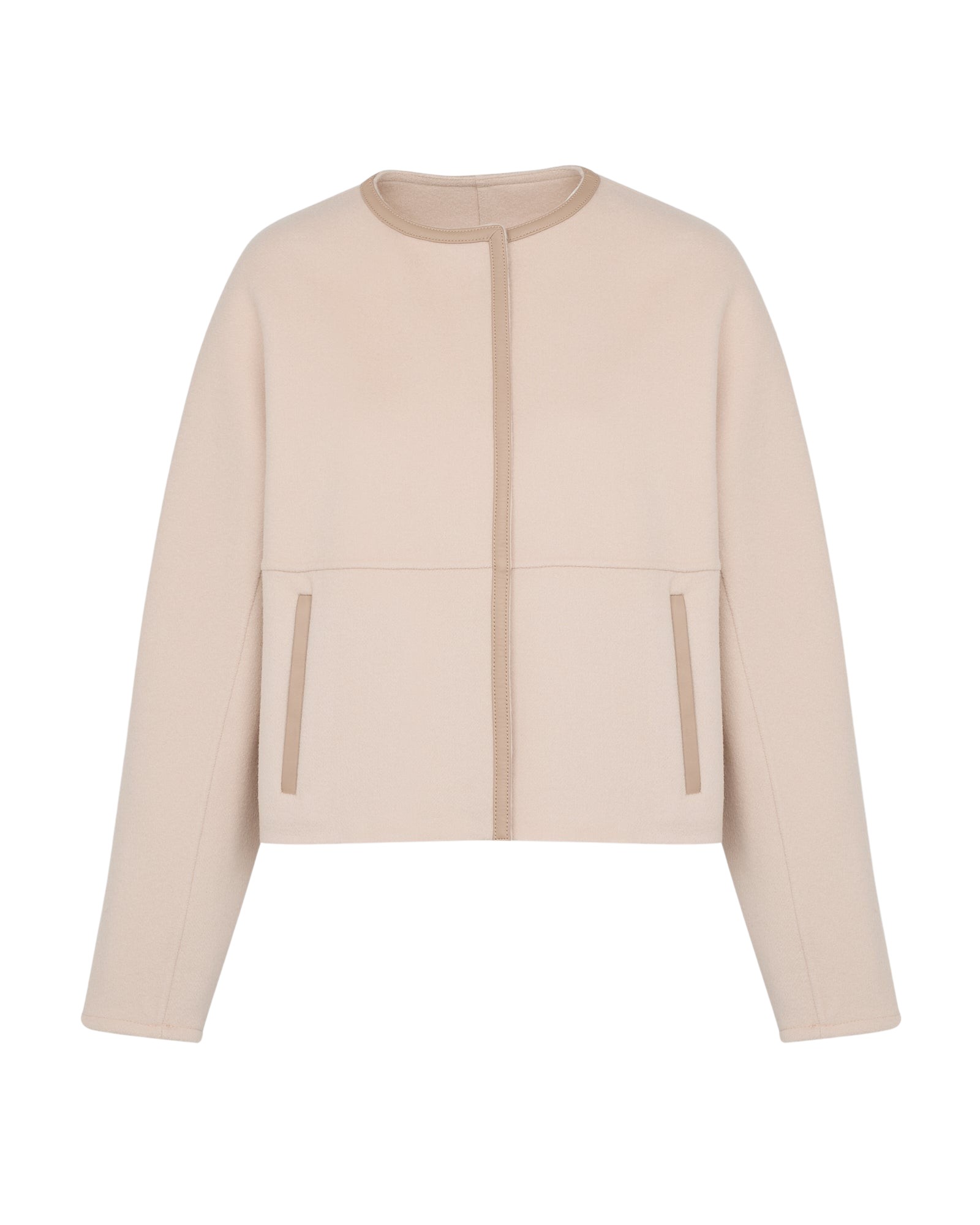 Yves Salomon Short cashmere-mix wool jacket