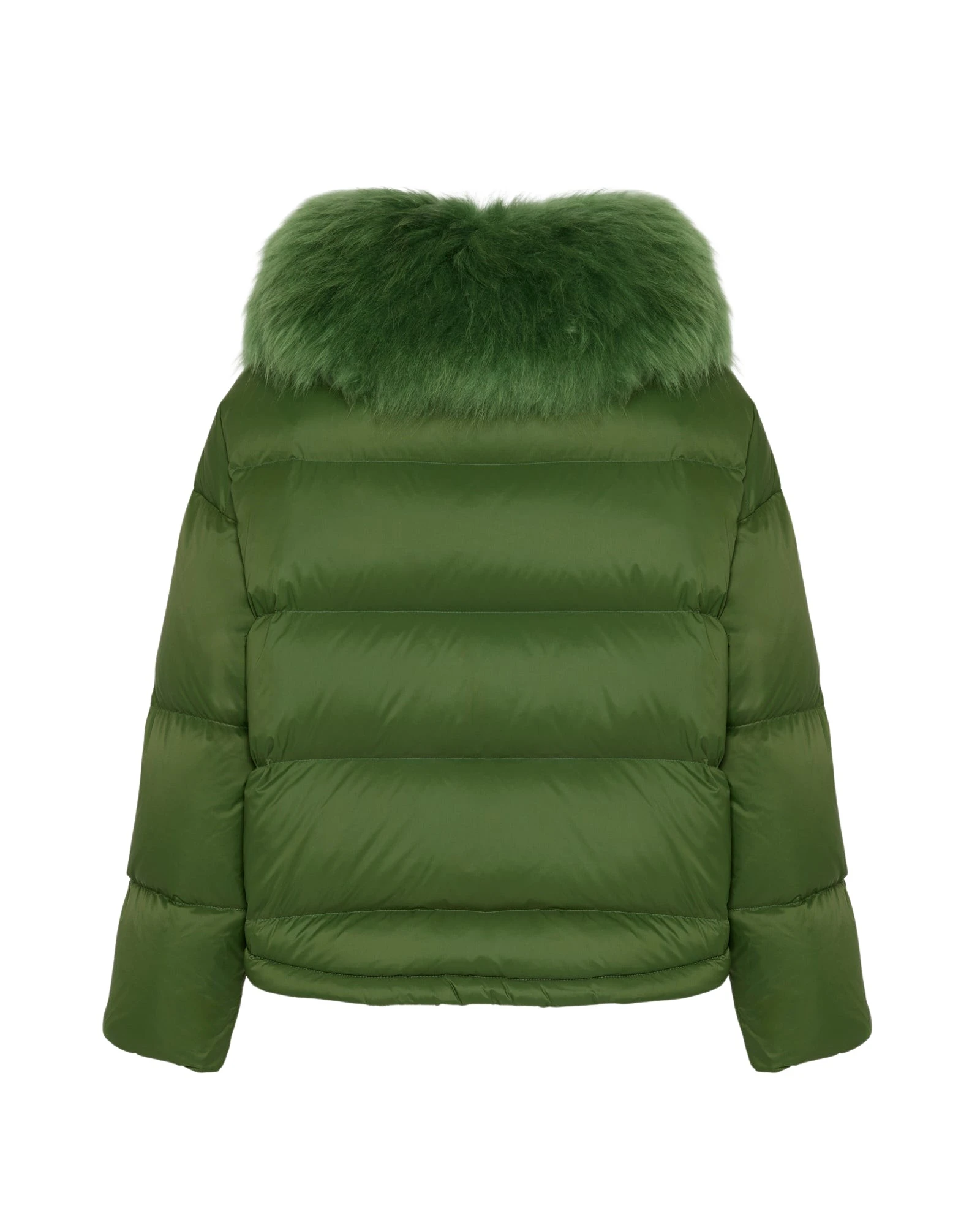 Yves-Salomon-Short-down-jacket-with-fluffy-lambswool-trim13534_nobg Woman wearing Yves Salomon shearling fur coat – luxury outerwear at Luxury Shoes