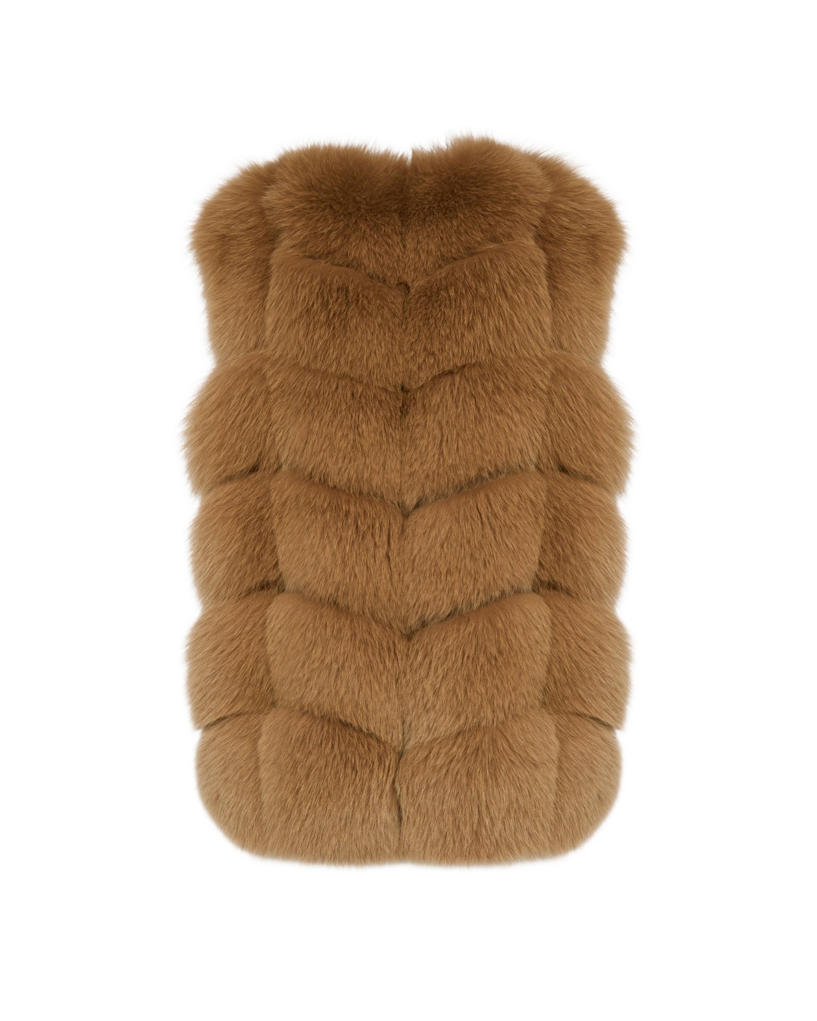 Yves Salomon Sleeveless fox gilet Coat
