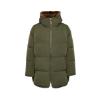 Yves-Salomon-Technical-fabric-parka-with-mink-fur-lining42227_nobg Woman wearing Yves Salomon shearling fur coat – luxury outerwear at Luxury Shoes