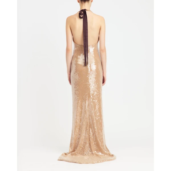 Elevate your elegance in this 16Arlington  from the luxury feather dress edit