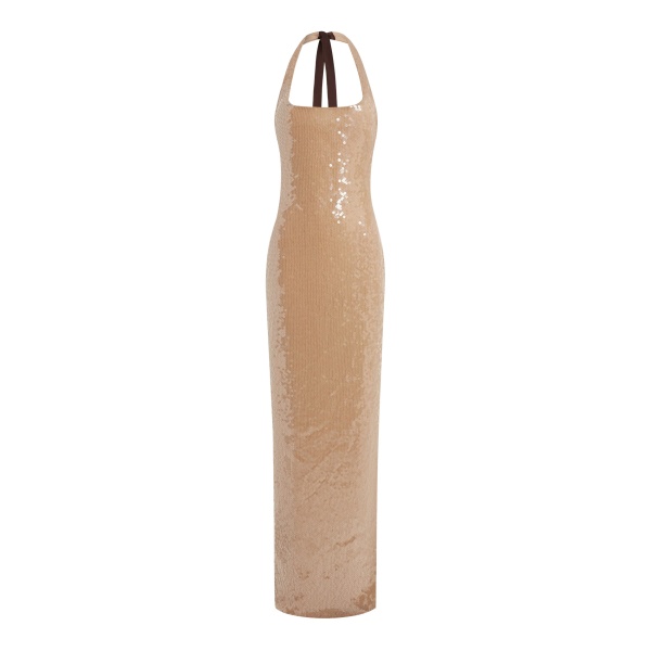 Elevate your elegance in this 16Arlington  from the luxury feather dress edit