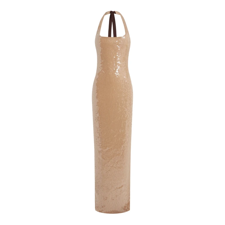 Elevate your elegance in this 16Arlington  from the luxury feather dress edit